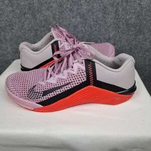 Nike Metcon 6 Beyond Pink Flash Crimson Low Gym Shoes AT3160-660 Women Size 10